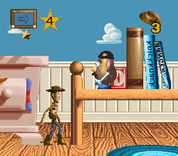 Toy Story (USA) In game screenshot